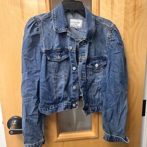 Women's Blue Denim Jean Jacket large